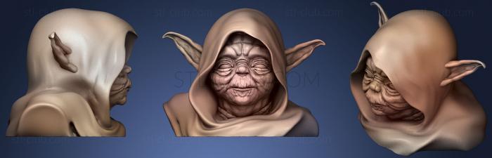 3D model Jedi Yoda (STL)